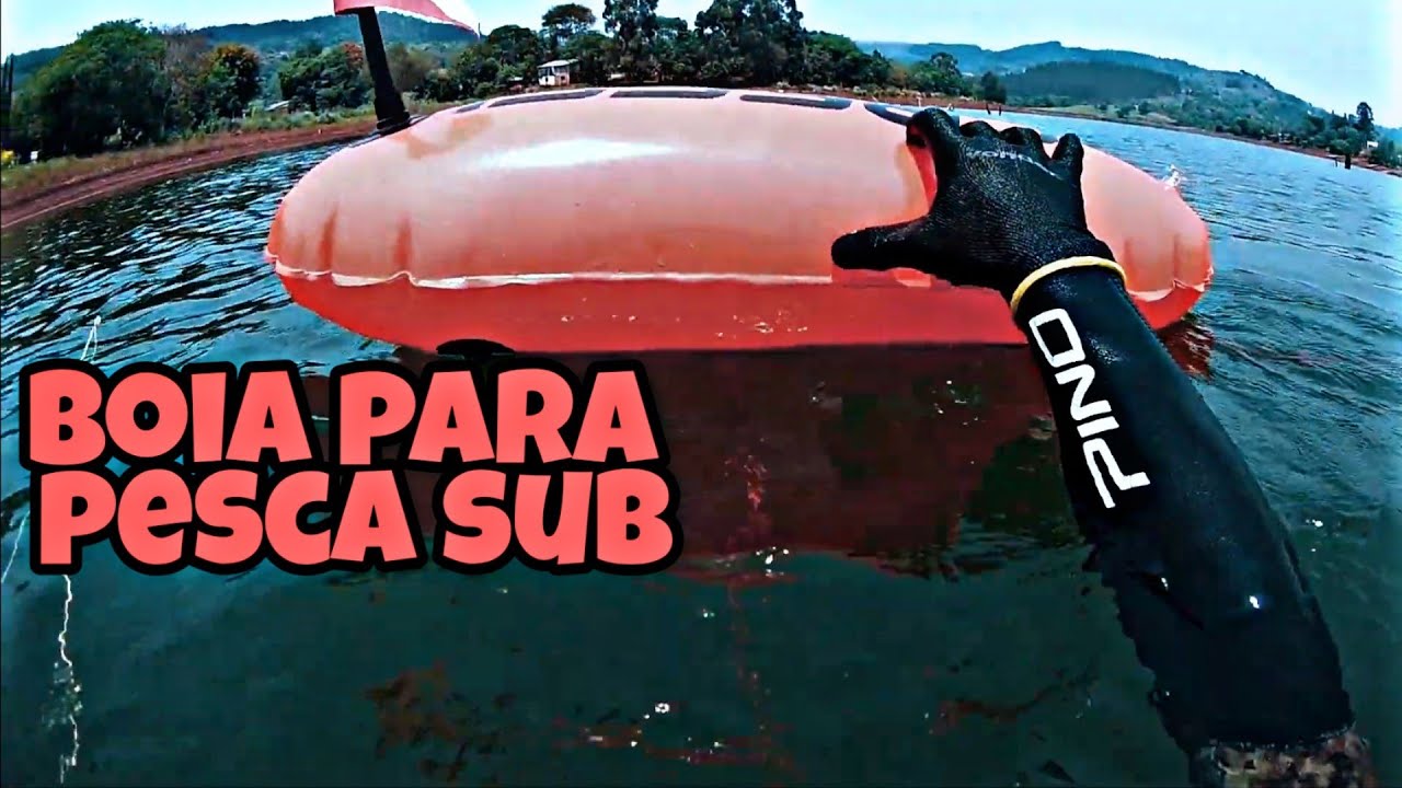Como montar boia de pesca sub