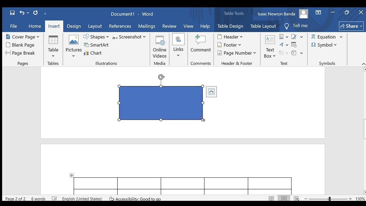 Word interface 