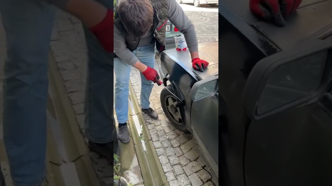 Uygun yollu ara&ccedil; boyama😂 #araba #tofaş #boyama #ara&ccedil;