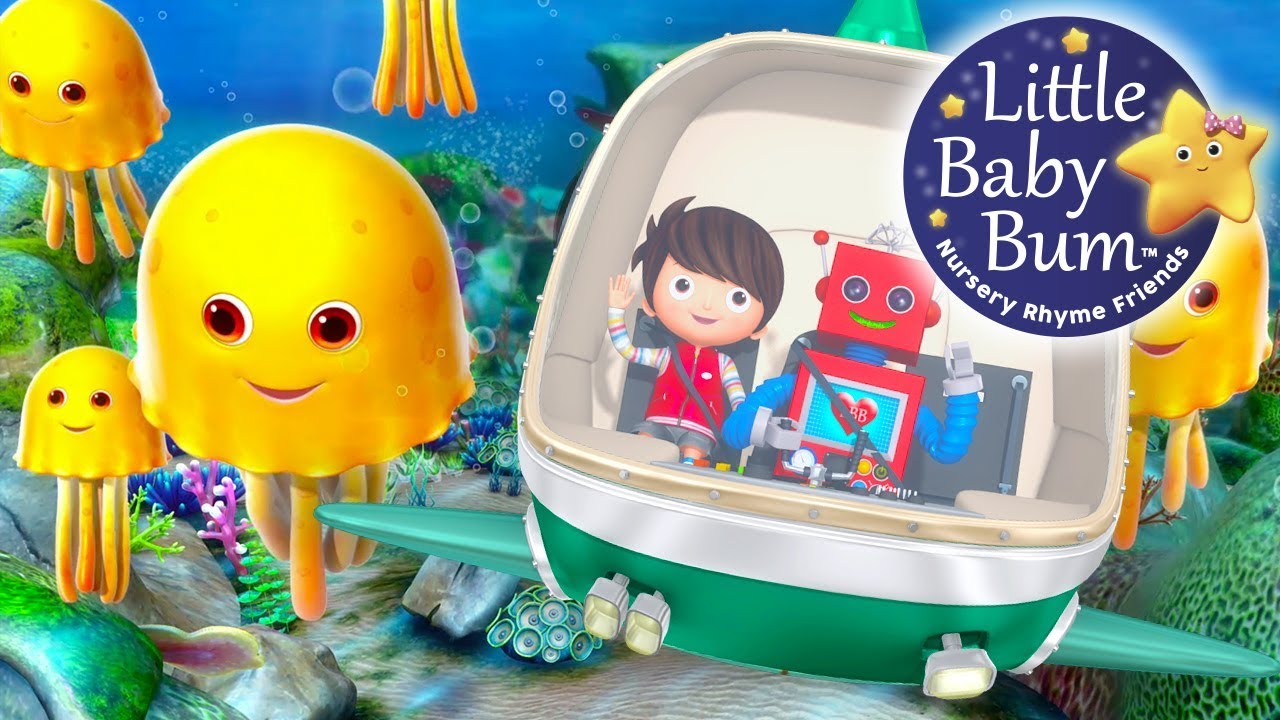 Ten Little Animals | From The Sea | LittleBabyBum - Nursery Rhymes for Babies! ABCs and 123s