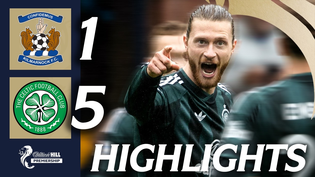 Kilmarnock 1-5 Celtic | HIGHLIGHTS | William Hill Premiership
