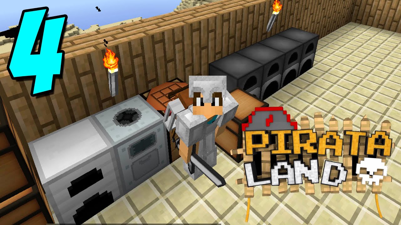 La maquina que duplica los minerales!! - PIRATALAND  #4
