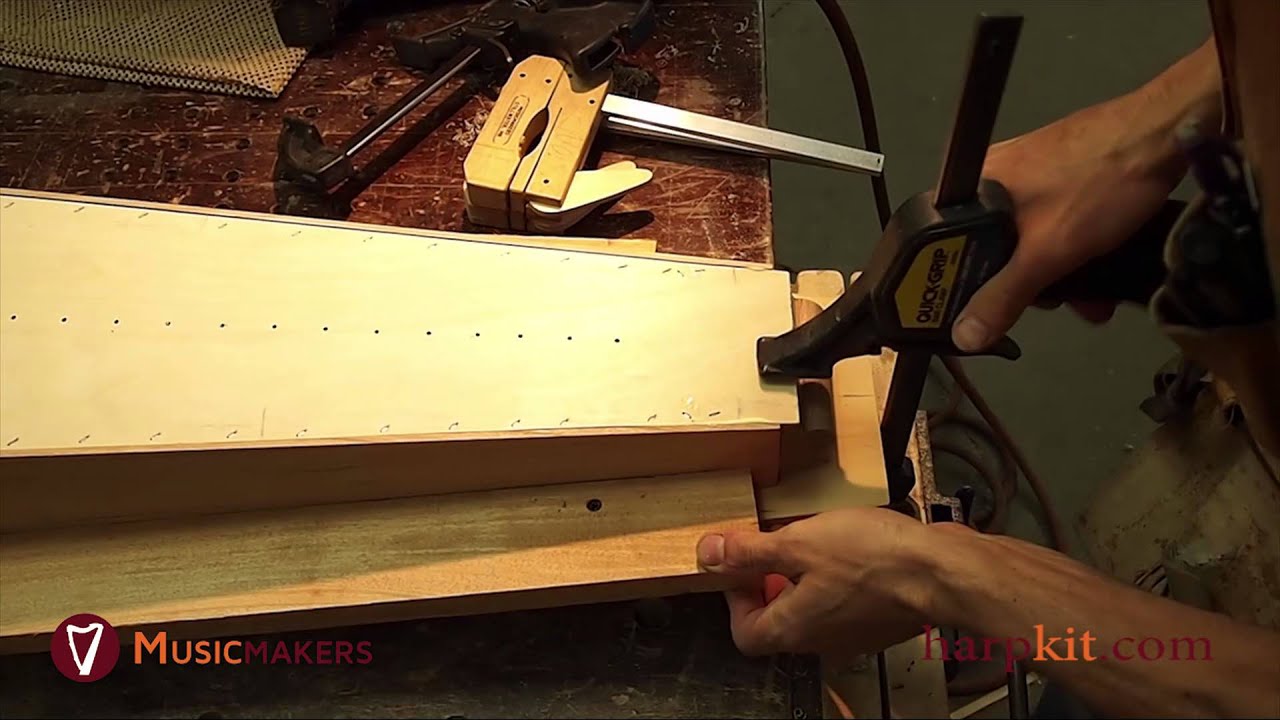 Building the Voyageur Harp - 3