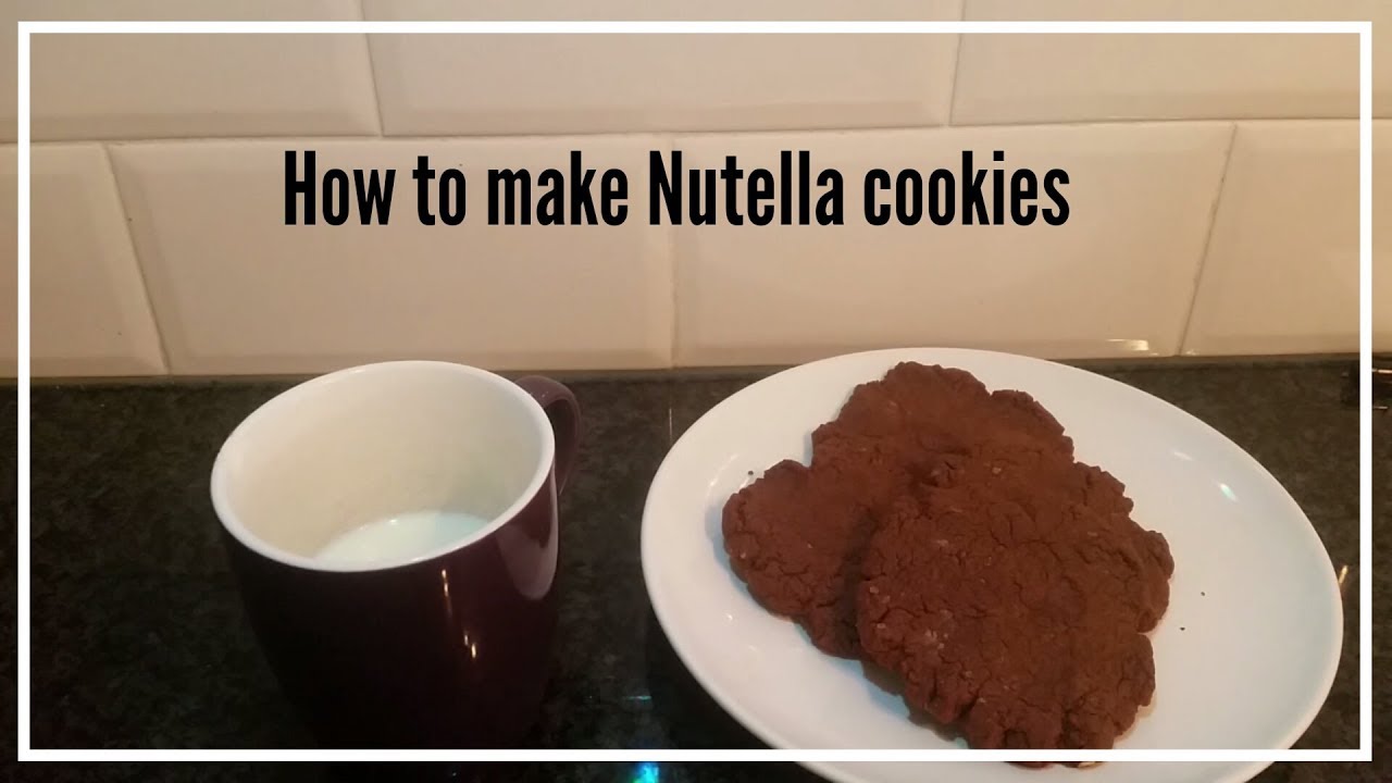 Homemade nutella cookies - DIY | Good Food