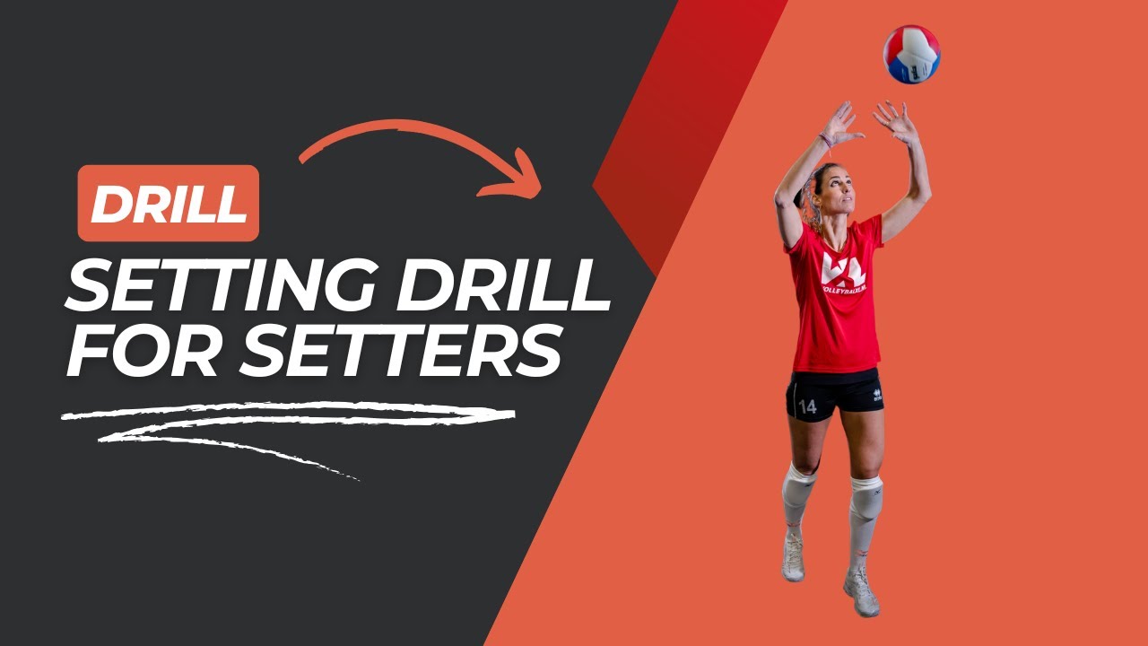 Volleyball setting drill | Contra sets