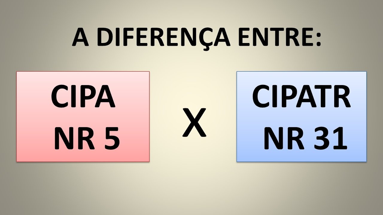 As Diferen&ccedil;as entre CIPA e CIPATR
