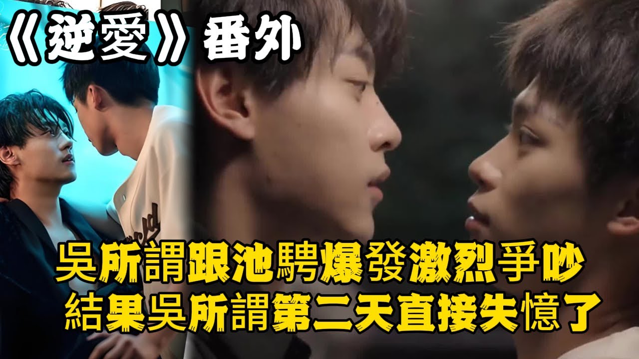 《逆愛》：番外！吳所謂跟池騁爆發激烈爭吵，結果吳所謂第二天直接失憶了。#田栩宁 #梓渝 #吴所畏 #池骋 #逆爱 #revenged