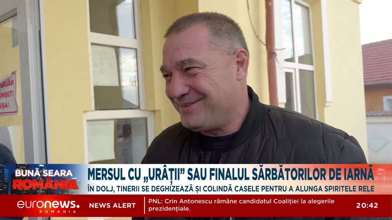 Ce este „mersul cu urâții”. Locuitorii din comuna Caraula explică obiceiul de după Sfântul Ion