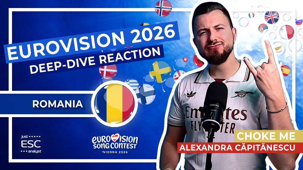 🇷🇴 Most In-Depth Analysis and Reaction ROMANIA in EUROVISION 2026 | Alexandra Căpitănescu - Choke Me