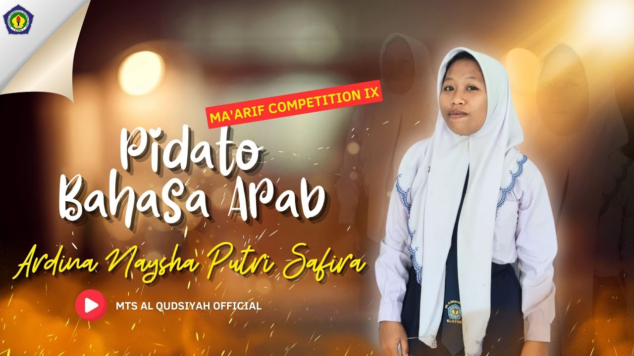 MC IX_PIDATO BAHASA ARAB_MTs AL QUDSIYAH_PLUMPANG