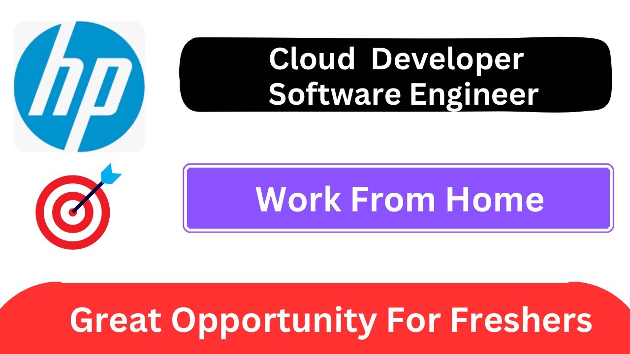 HP Software Engineer | Freshers Job I Off Campus Hiring | Best Salary