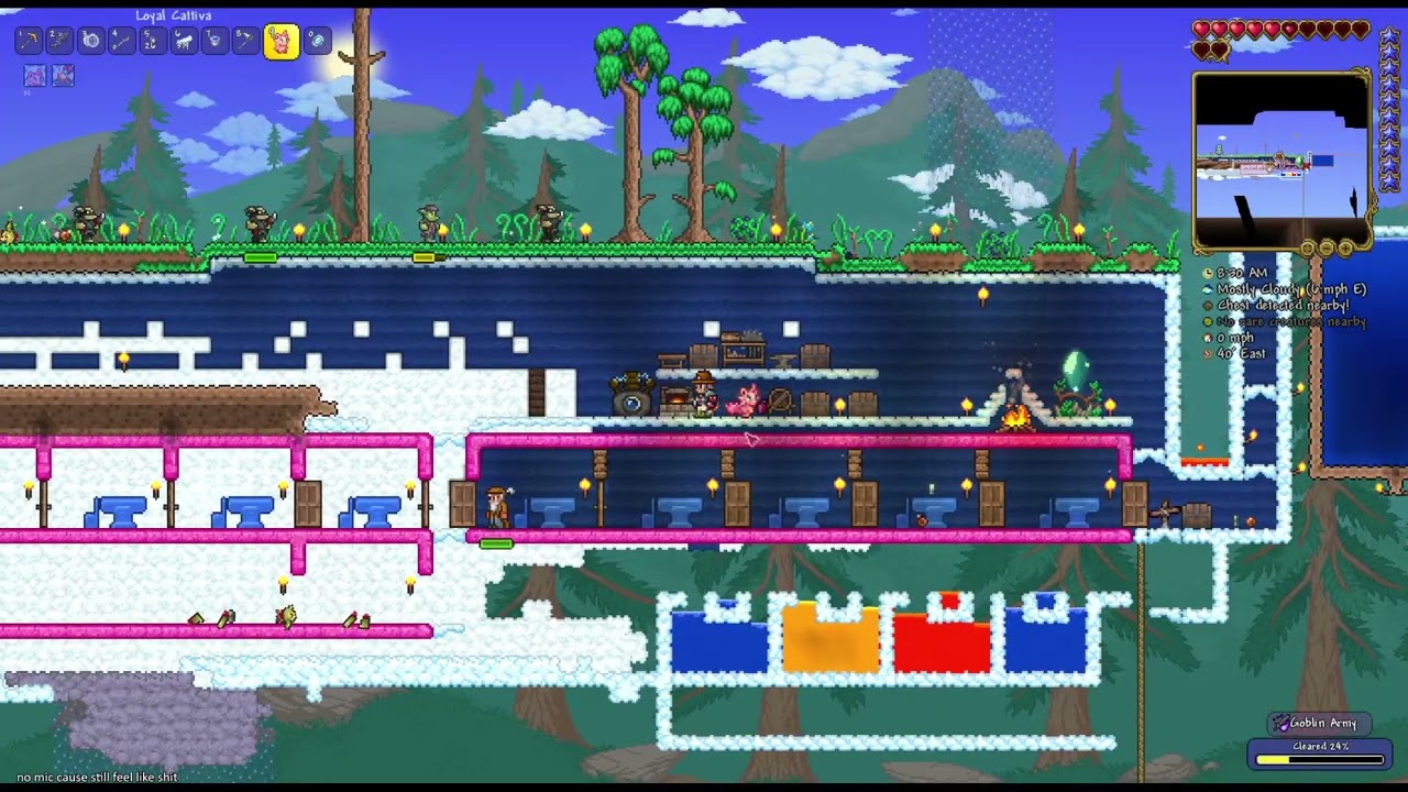 terraria , skyblock progress and maybe even a boss! or more! (2/20/26)