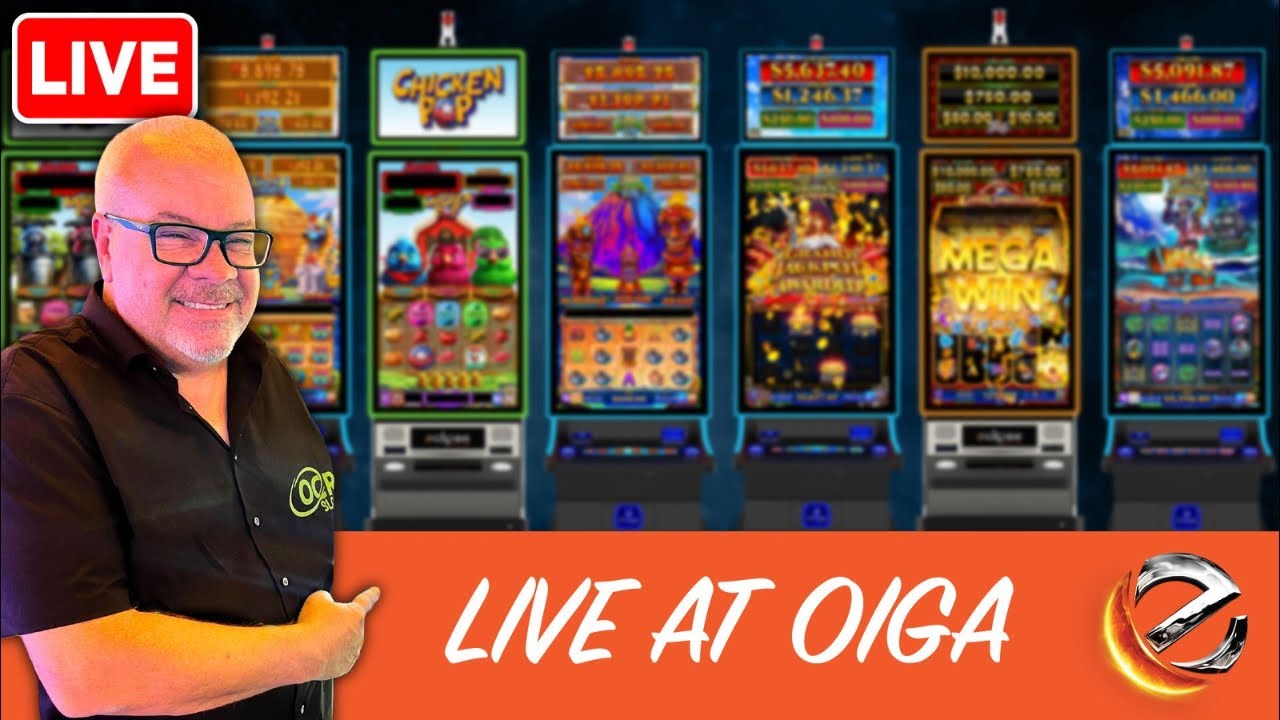 OCR Slots LIVE from OIGA 25 Brand New Slots from Eclipse Gaming Systems #slots #casino #oklahoma