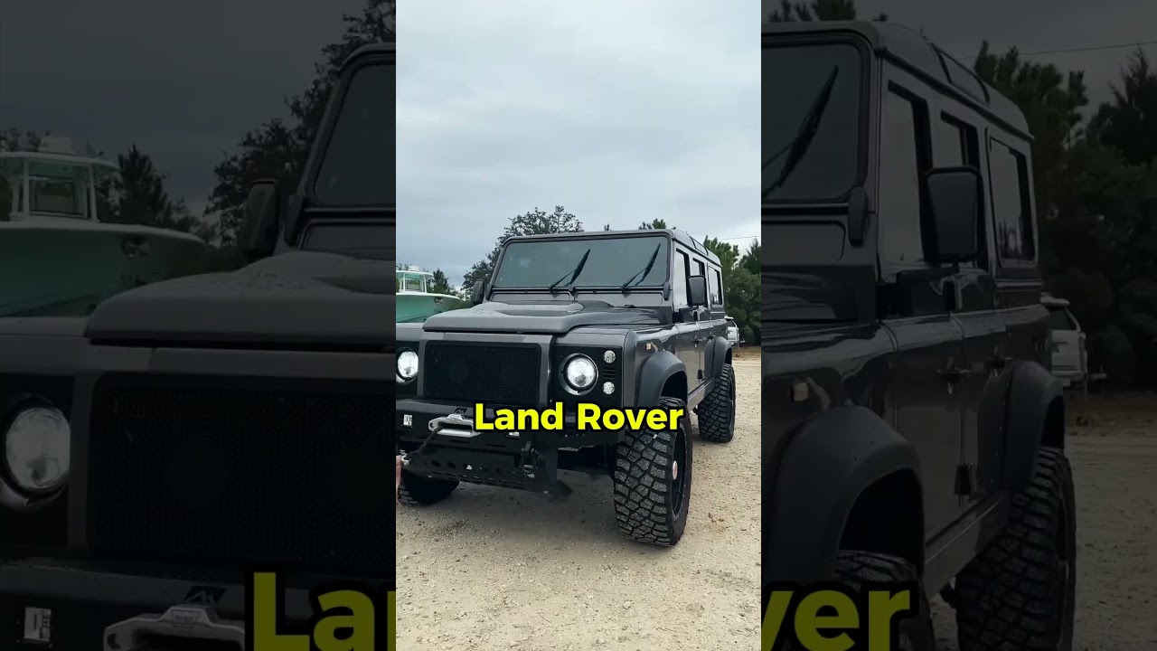 This Billionaire Built His Own Defender 💸🔥