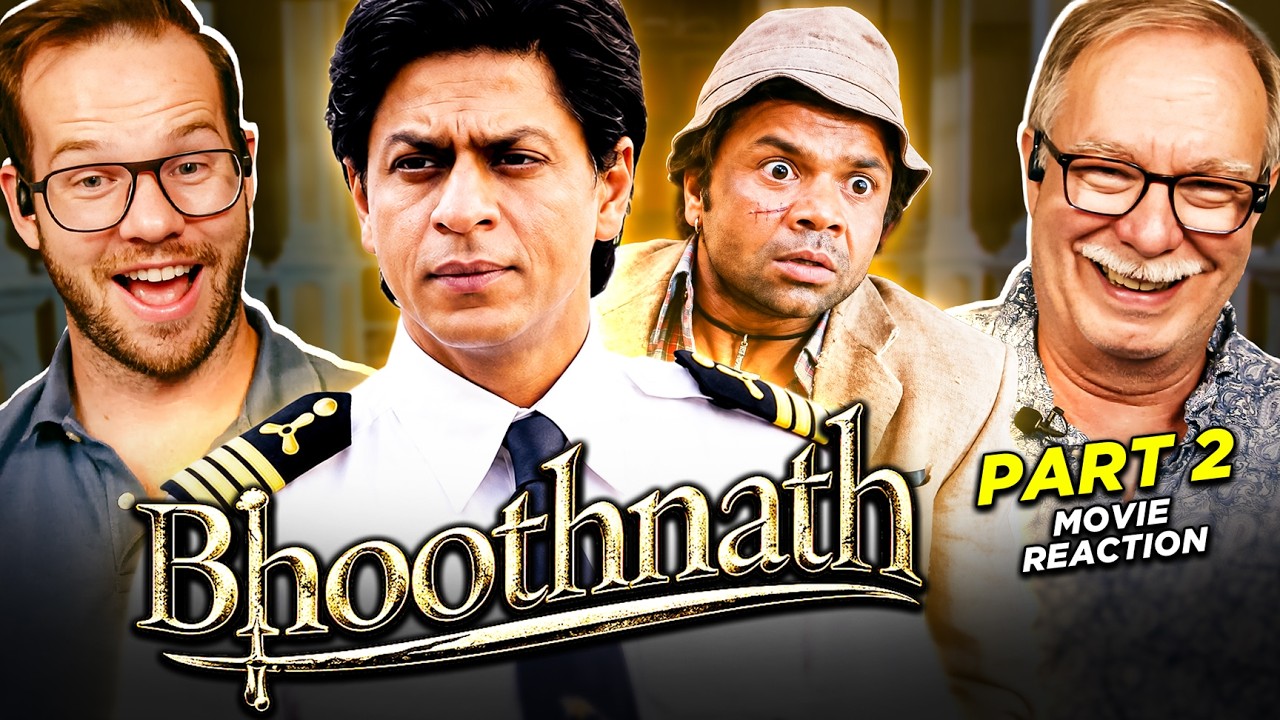 Reakcja na film Bhoothnatha, część 2/3 | Aman Siddiqui | Amitabh Bachchan | Shah Rukh Khan | Juhi Chawla