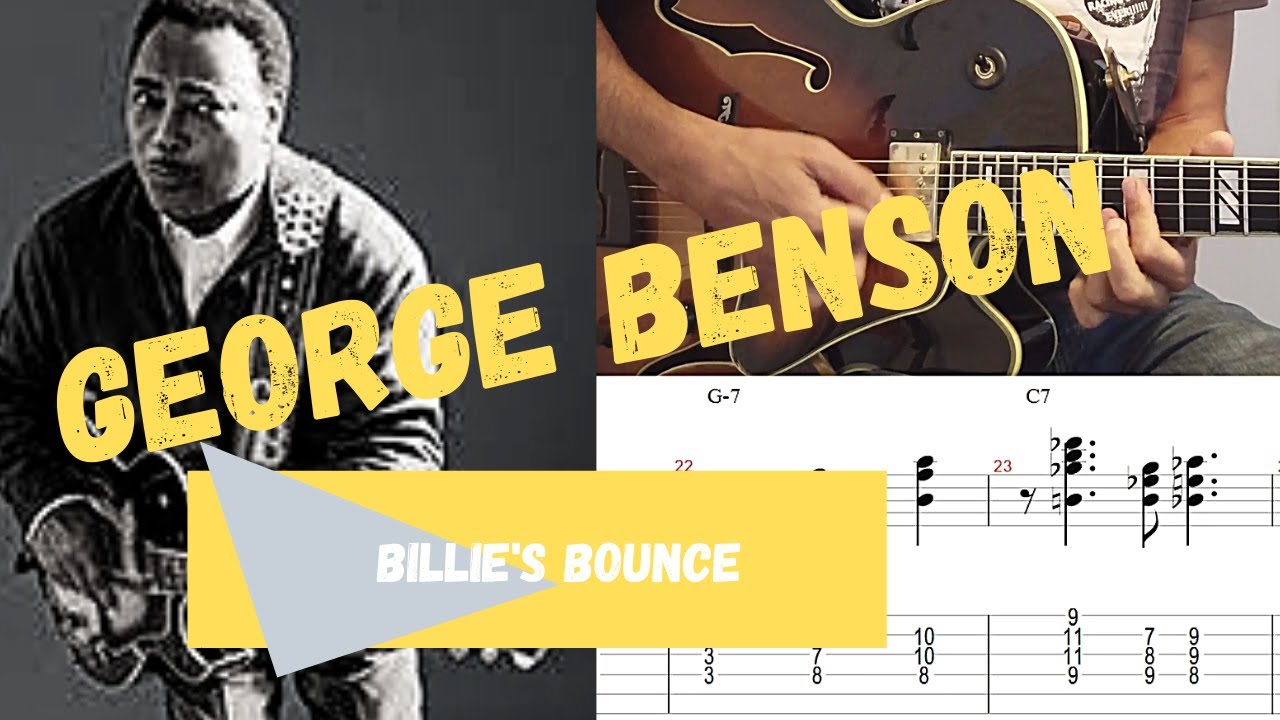 George Benson - Billie's Bounce  (Chord Solo Transcription)