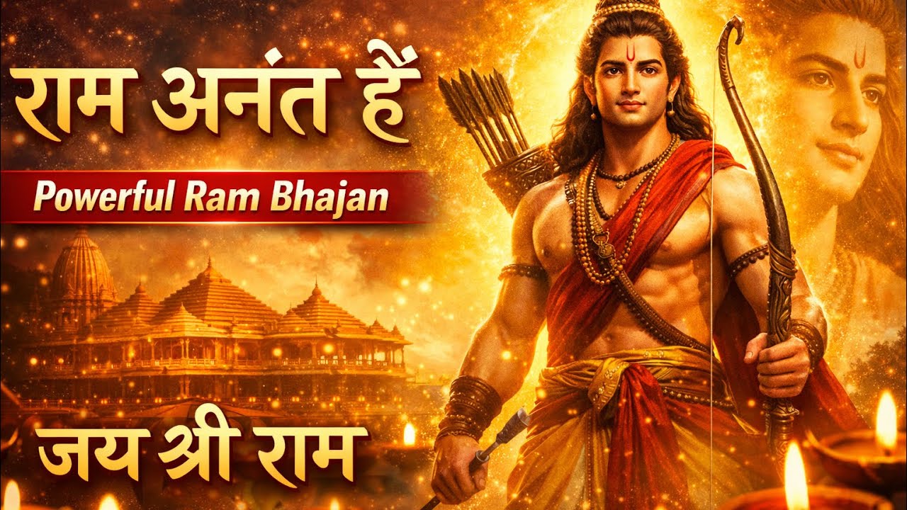 राम अनंत हैं | Peaceful Shri Ram Bhajan | Ram Bhajan 2026 | Jai Shri Ram Devotional Song #JaiShriRam