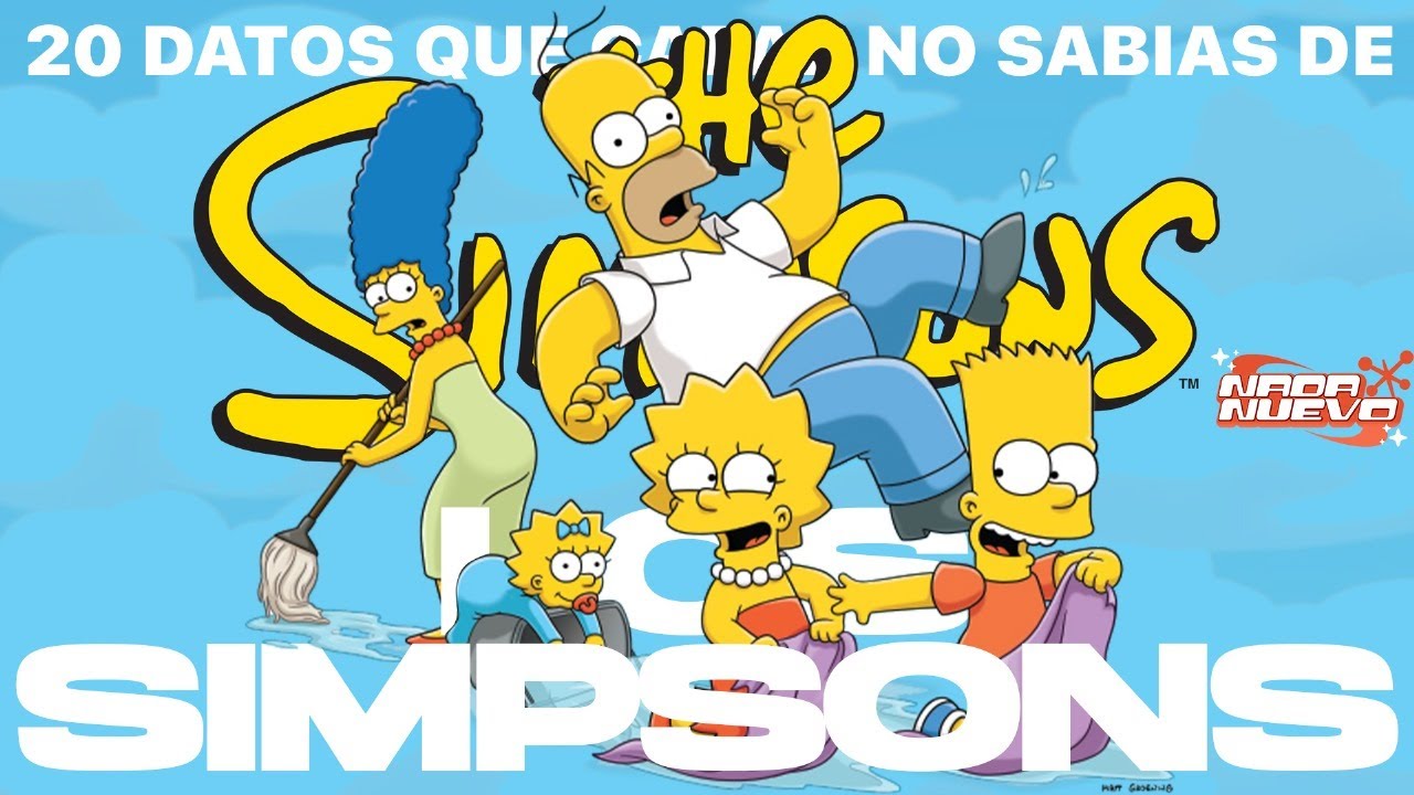 20 datos que capaz no sabias de Los Simpsons | Nada Nuevo  📺