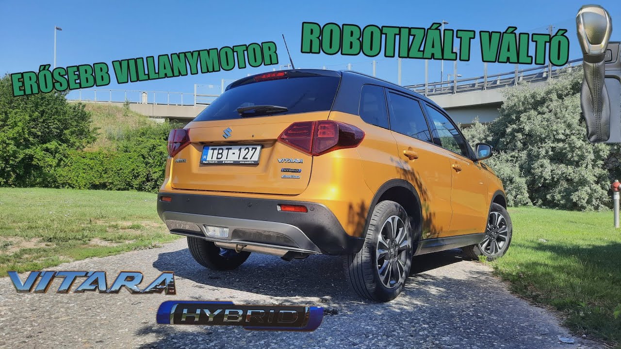 Tényleg kevesebbet fogyaszt? - Suzuki Vitara 1.5 hibrid 6AGS 4WD GLX Panoráma teszt - #AutoPOVr