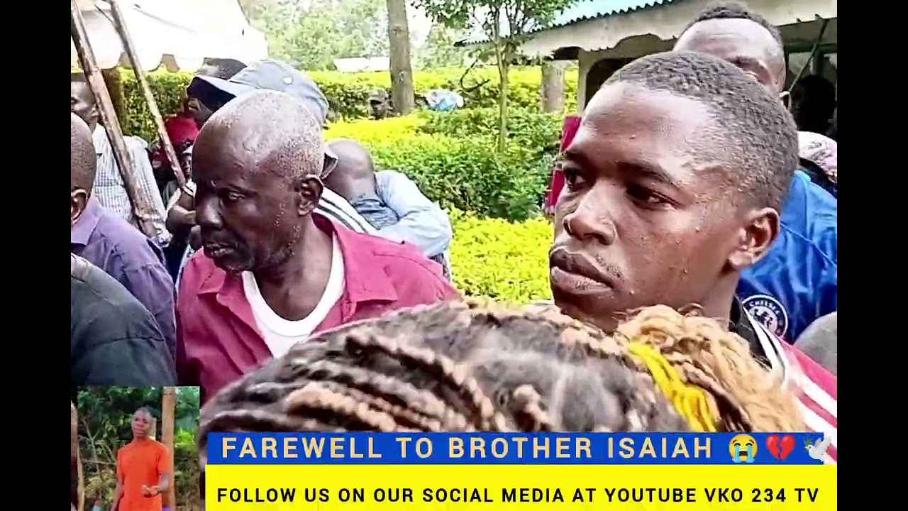 Farewell bro Isaiah we shall meet again 