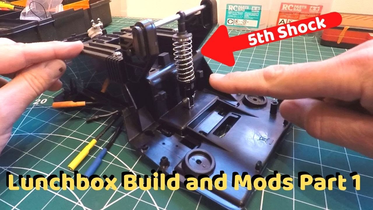 Tamiya Lunchbox Build and Mods Part 1 - 5th shock and more