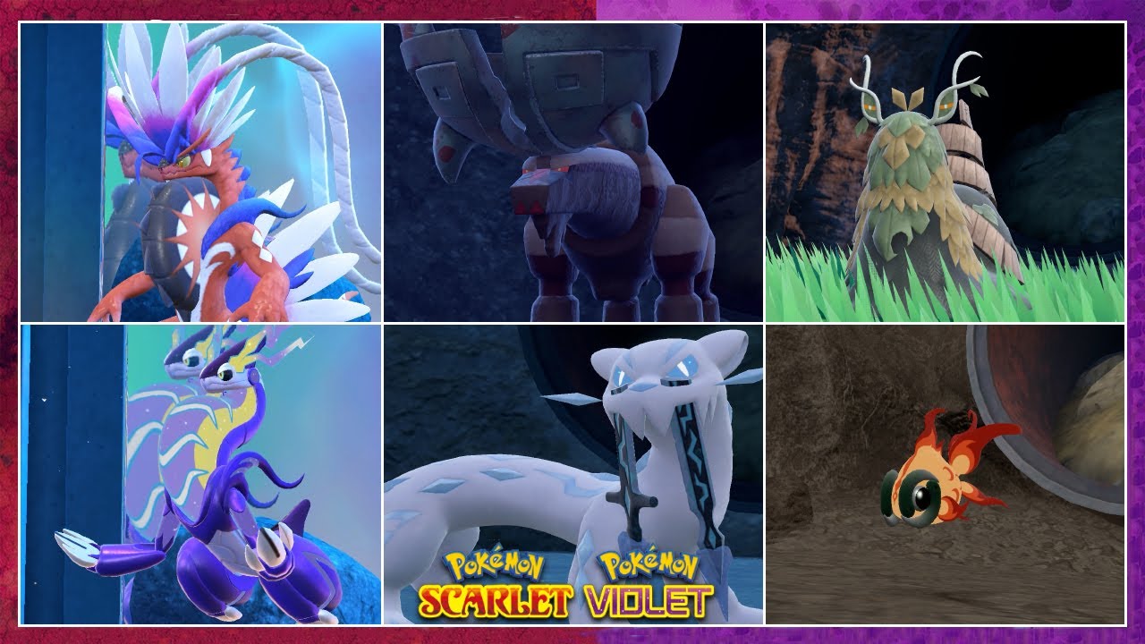 Pokemon Scarlet & Violet All Legendary Pokemon (BASE GAME)