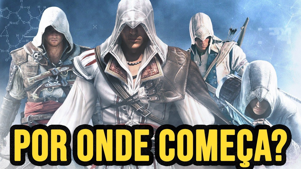 A história de ASSASSIN`S CREED COMPLETA em ordem cronológica