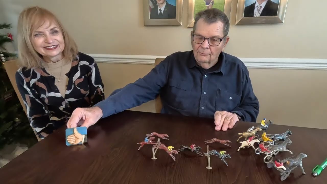 Horse Racing Figures on Display | Steeplechase, Greyhounds & Jockeys