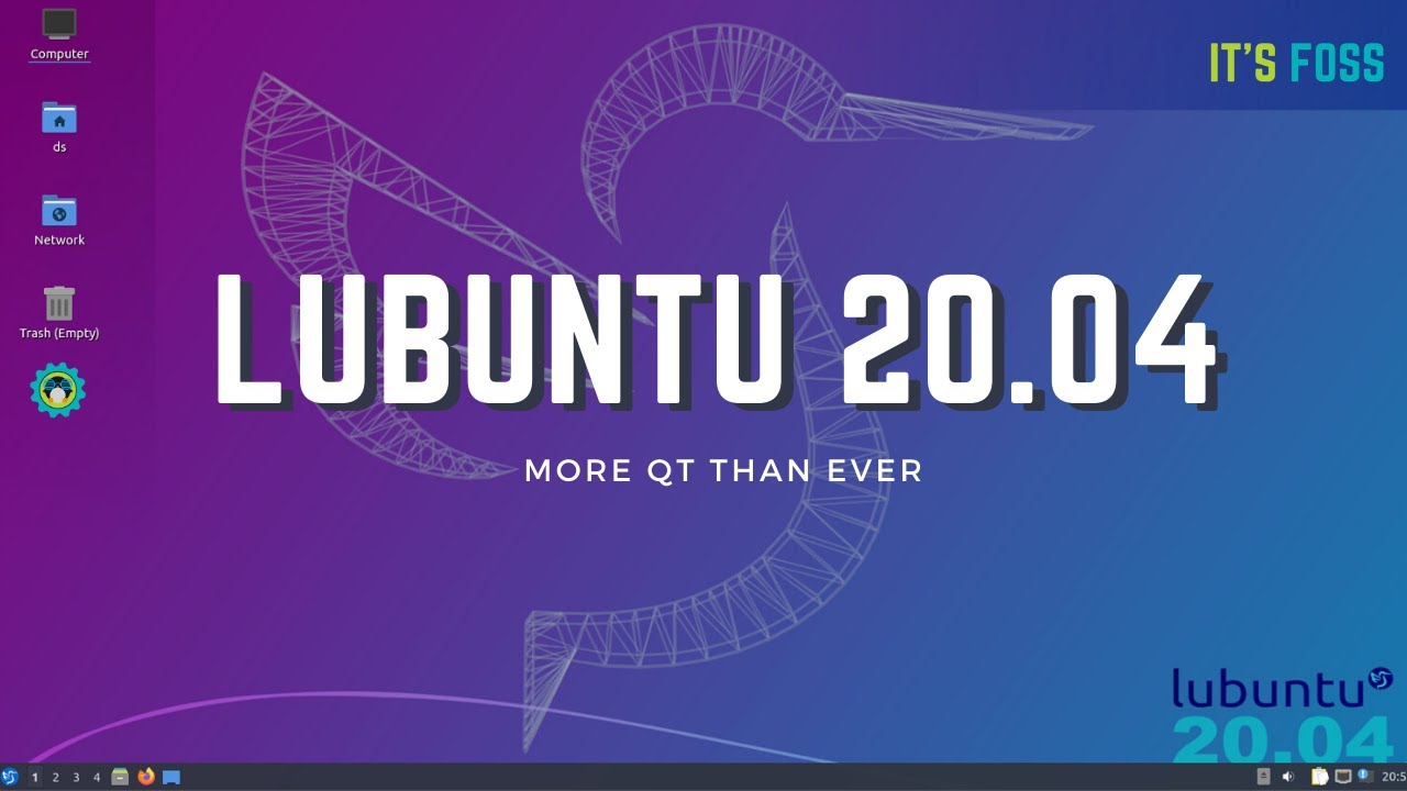 Lubuntu 20.04: First LTS Release With LXQt (Instead of LXDE)