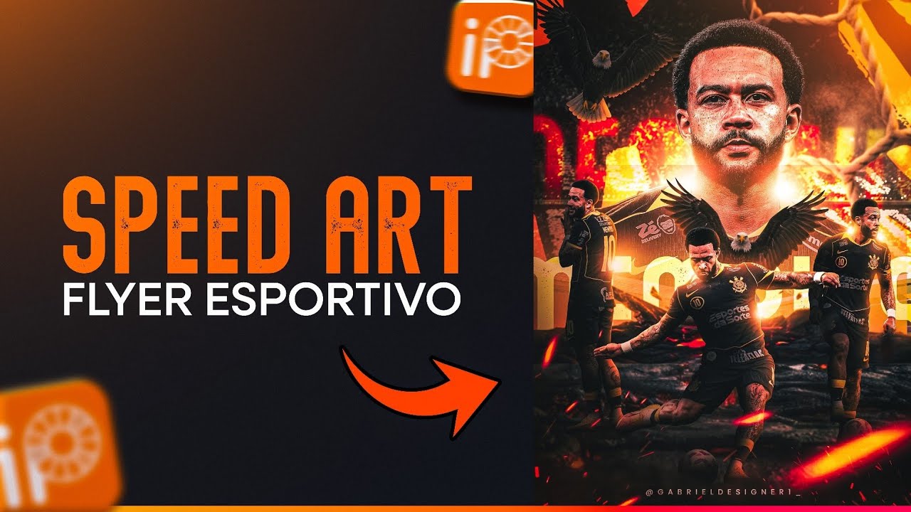 FLYER ESPORTIVO PELO IBIS PAINT (SPEED ART) #ibispaintx 