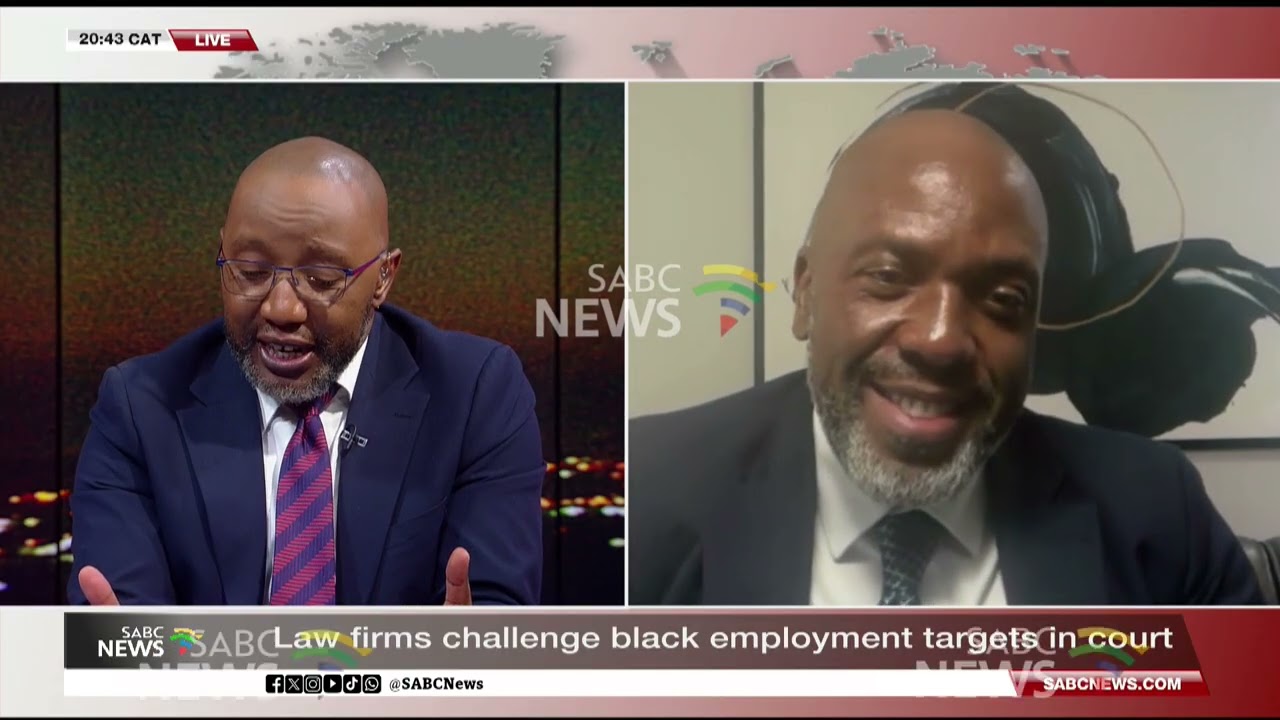 Law firms challenge black employment targets in court