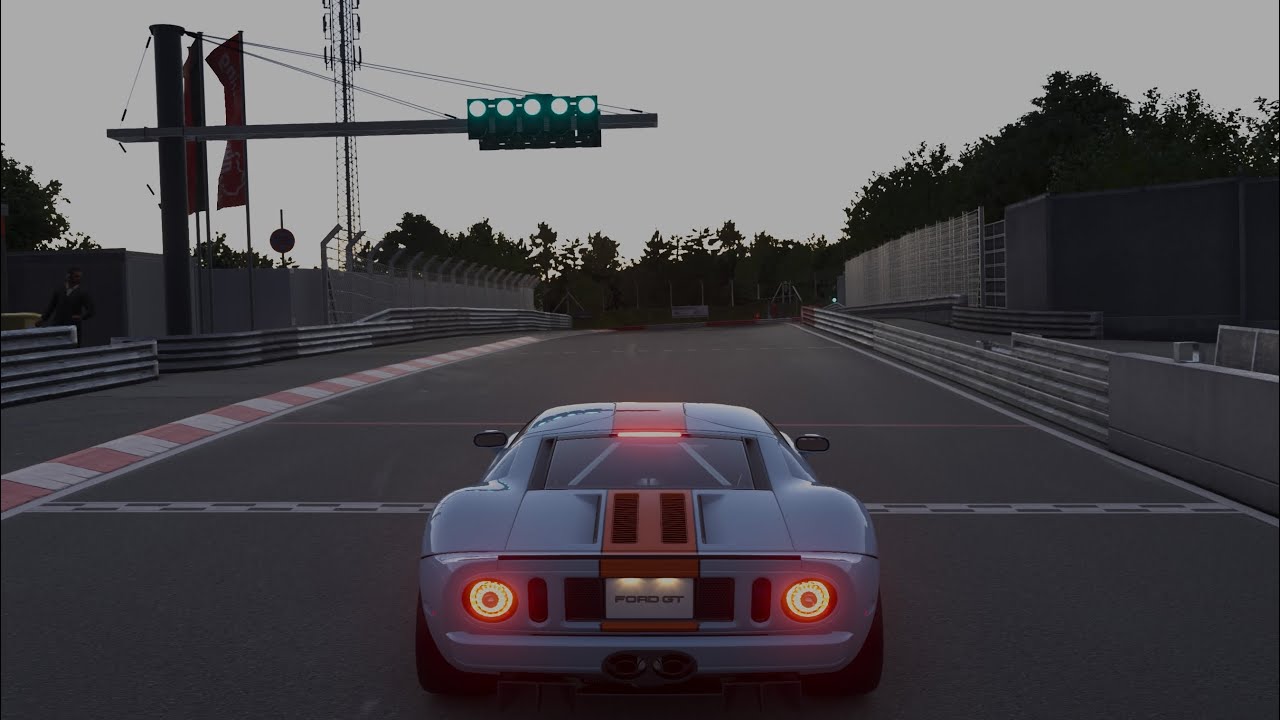 Gran Turismo 7 - Ford GT '05 Gameplay on The Nurburgring.