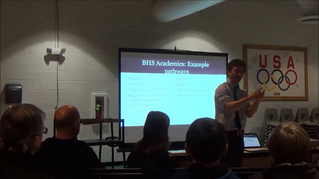2016 Transition to Basalt High School: Winter presentation