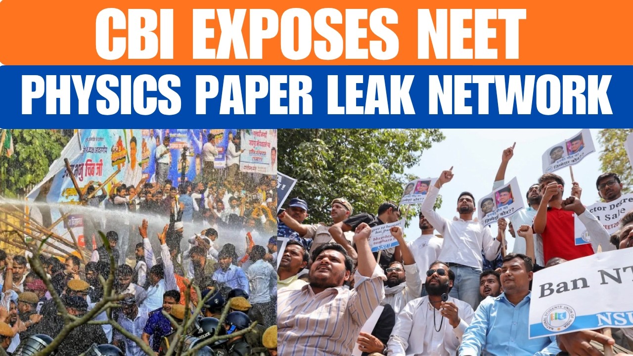 CBI Arrests Key Accused in NEET Paper Leak Case in Pune | Probe Widens Across Cities