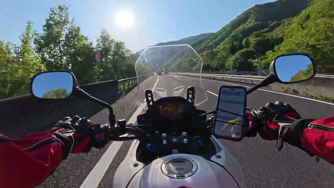 Japan Motorcycle Trip Day One Higashiosaka to Kochi Uncut 4K part 8