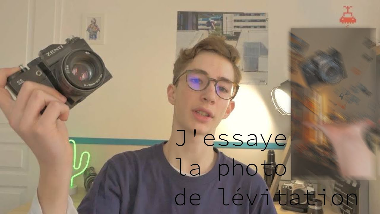 J'essaye la photo de lévitation !