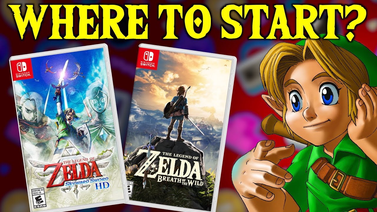 Which Zelda Game Should You START With? BABY'S FIRST ZELDA GAME! 🛡️ | ChaseYama