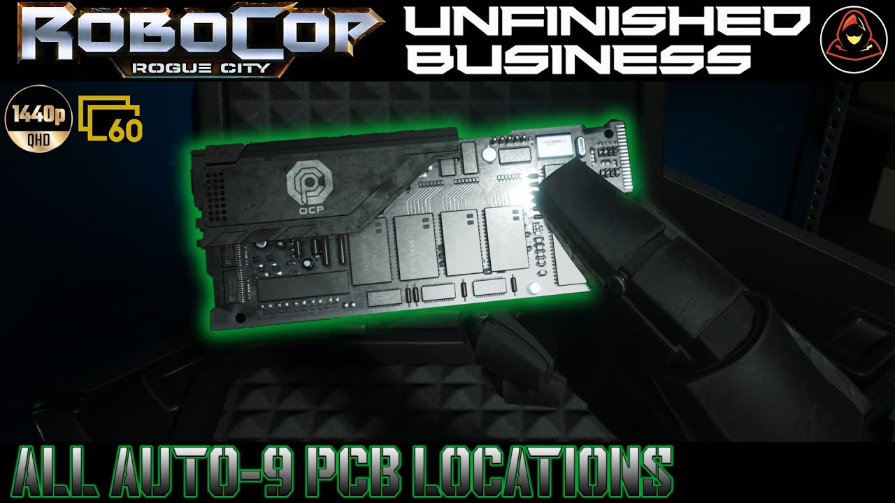RoboCop: Rogue City - Unfinished Business | All Auto-9 PCB Locations Guide