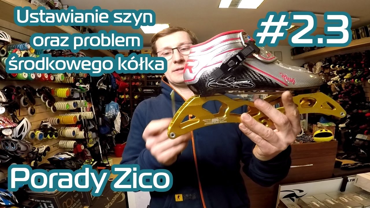 #2.3 Ustawienie szyn, problem haczącego kółka - porady wrotkarskie