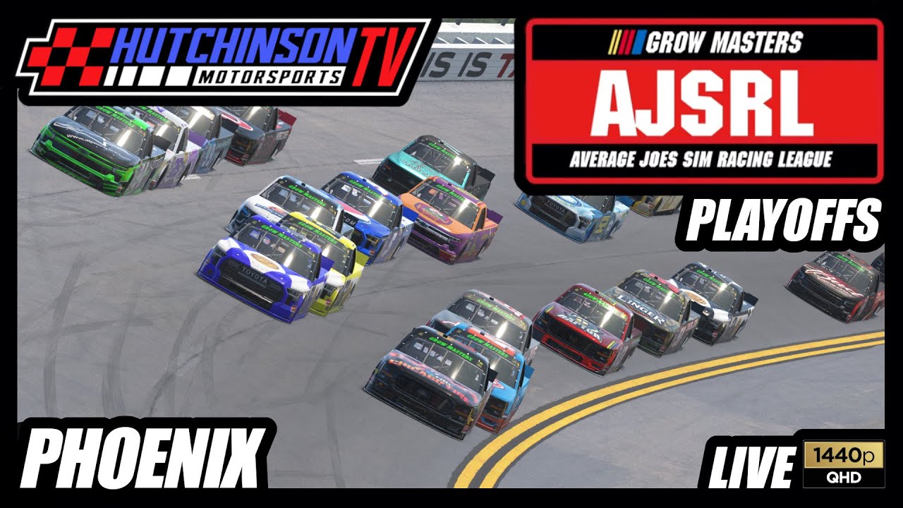 LIVE iRacing Average Joes Truck Series @ Phoenix- Starts at 7:55PM EST