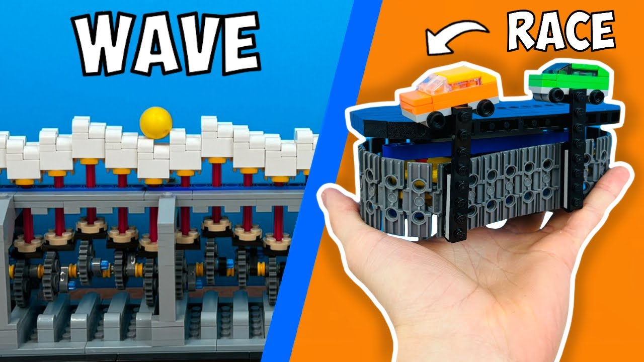 Я сделал УДОВЛЕТВОРИТЕЛЬНЫЕ механизмы из LEGO&hellip;
