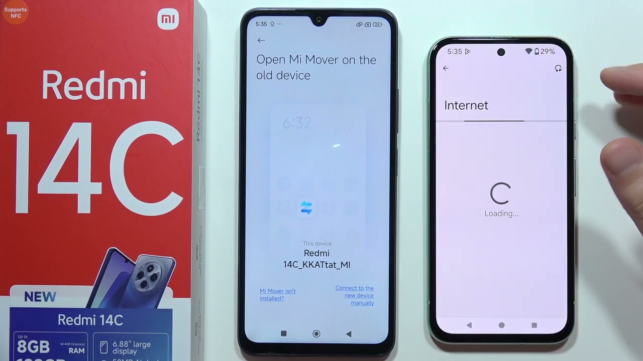 Перенесите данные на Redmi 14C со старого телефона ЛЕГКО!