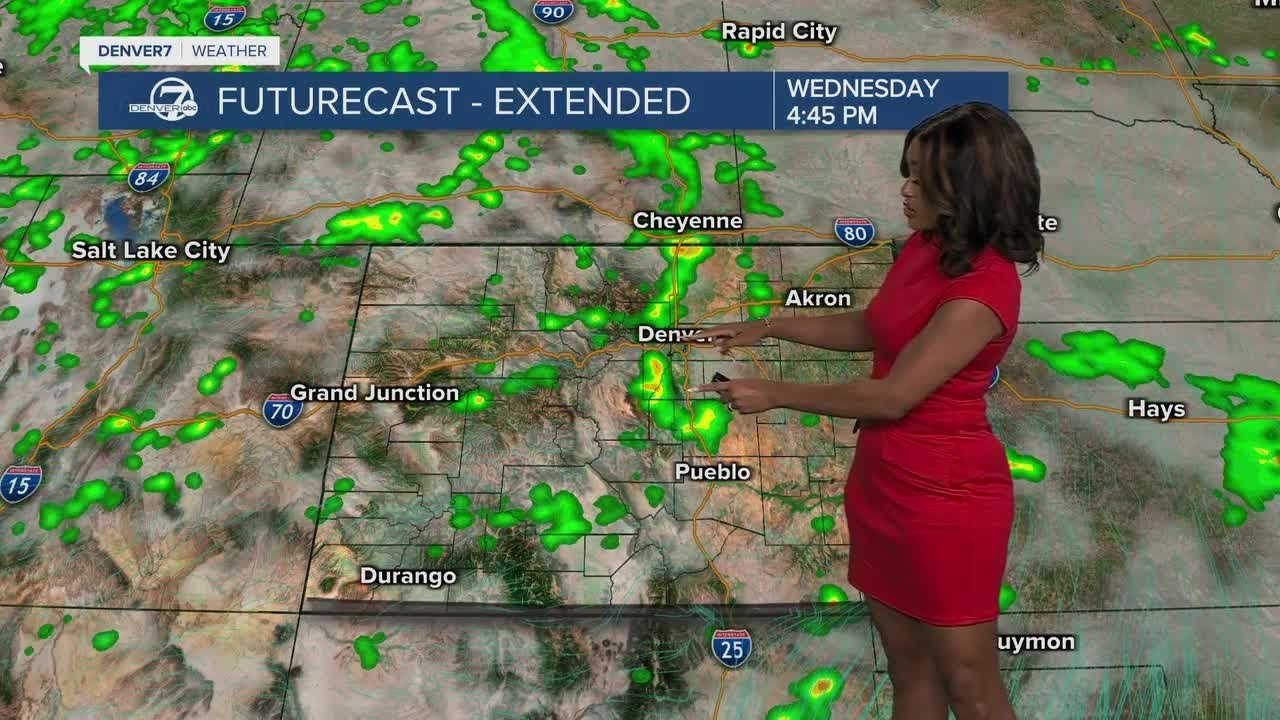Denver weather: Record rainfall, more showers & isolated storms possible