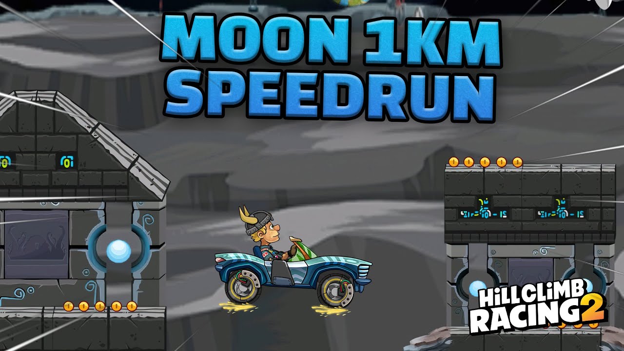 🌚Moon 1km Speedrun Map! HCR2 Speedrun Tournament