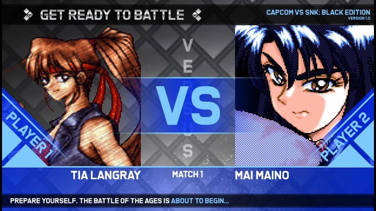 M.U.G.E.N. Tia Langray (Breakers) Vs. Mia Maino (Queen of Duelist)