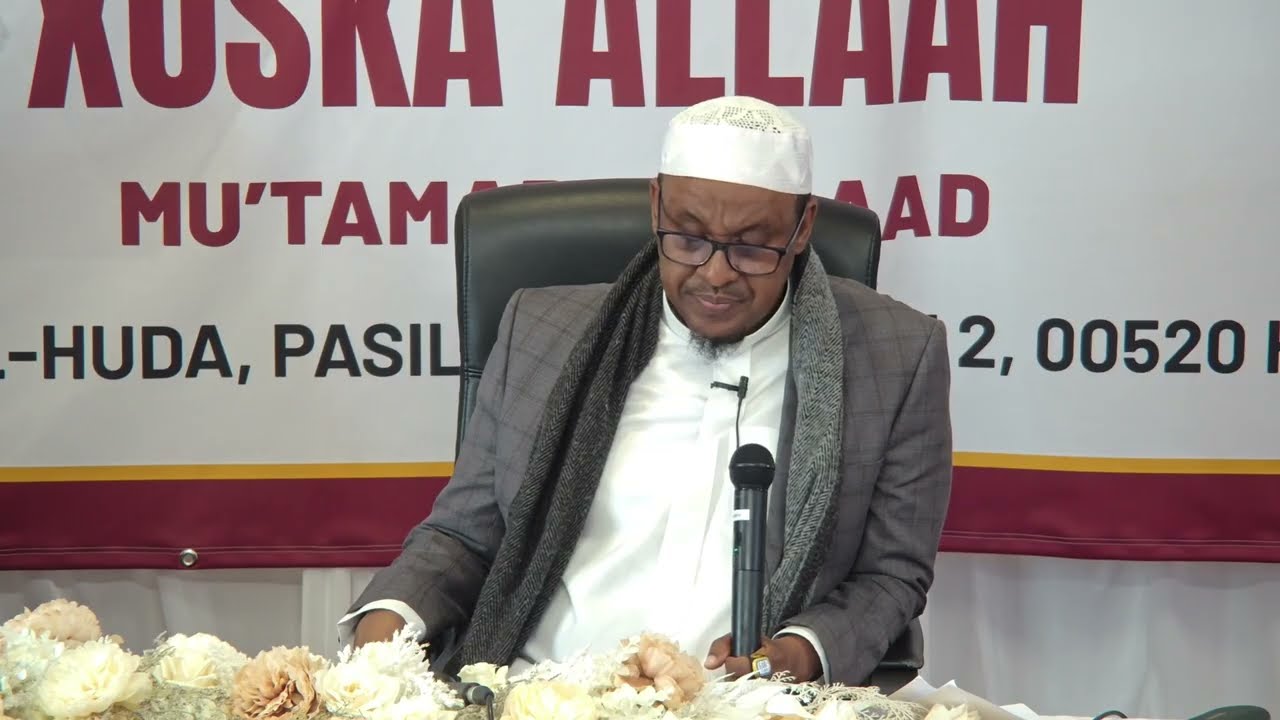 Mu'tamarka 2025 - Waad Riyootaye, Maxaad Ku Riyootay - Dr Sh Siciid M Faarax