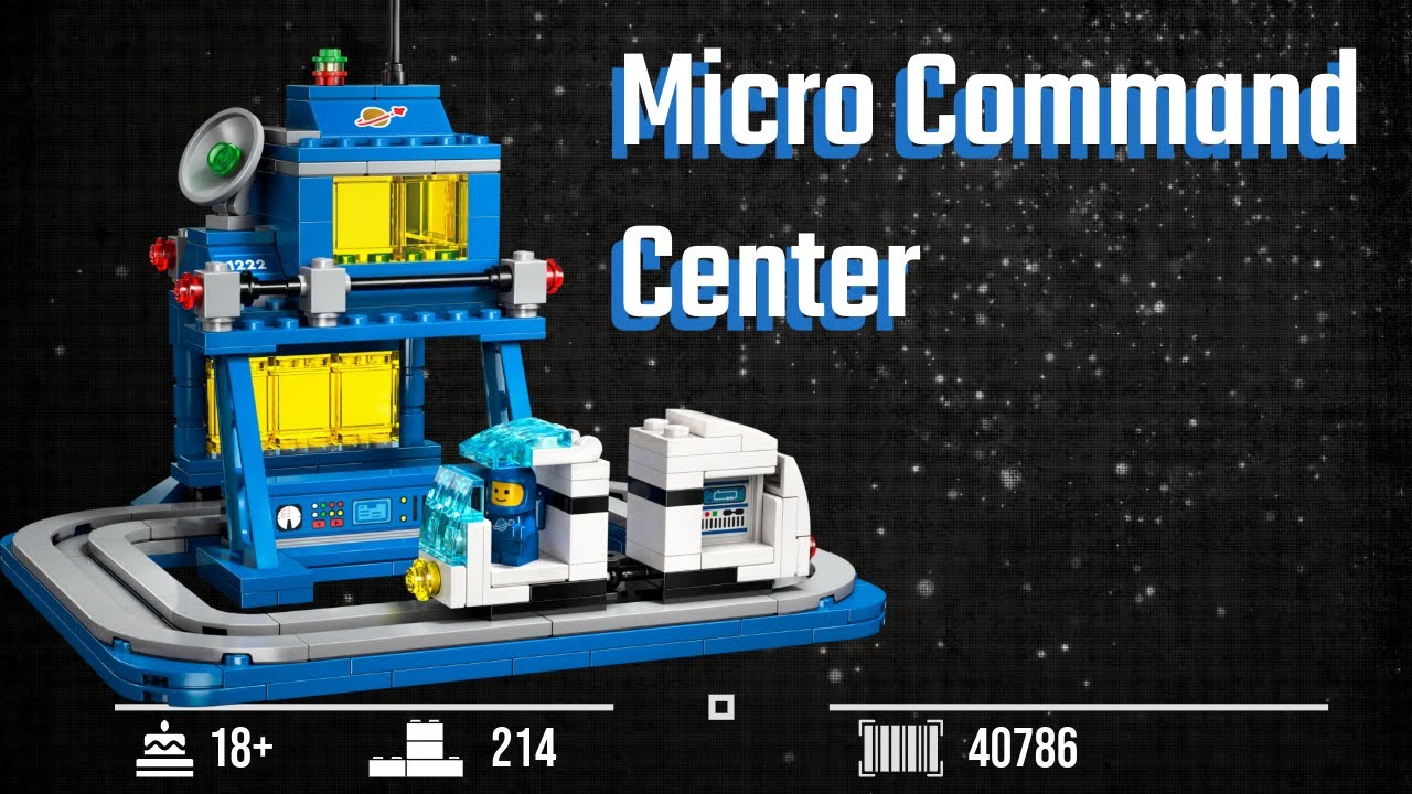 Micro Command Center #lego #giftwithpurchase