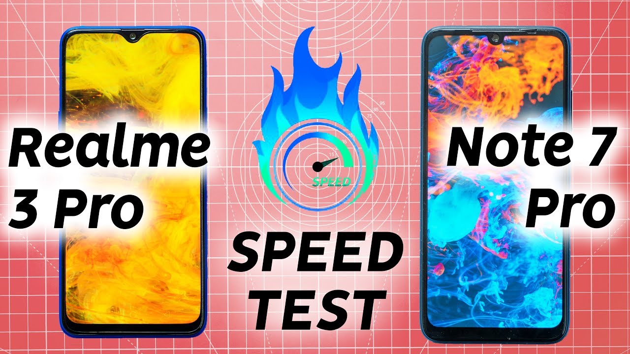 Realme 3 Pro vs Redmi Note 7 Pro Speed Test - 2X FASTER?