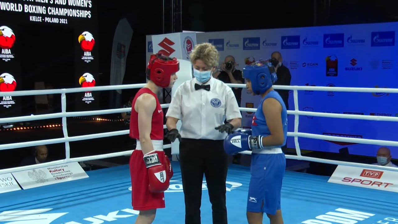 Kielce 2021 Session11A (W48kg) KUCZEWSKA Natalia Dominika (POL) vs TAMANG Susma (NEP)