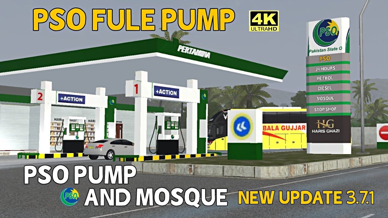 PAKISTANI FULE PUMP PSO 3.7.1 | Bus Simulator Indonesian |